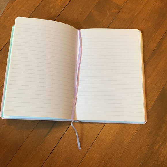 ⭐️ 3 for $10 Blank notebook, I believe in unicorns patch on the front - Picture 4 of 5
